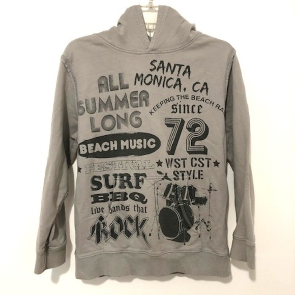 𝅺gymboree Santa Monica, CA All Summer Long Hoodie - Picture 1 of 4